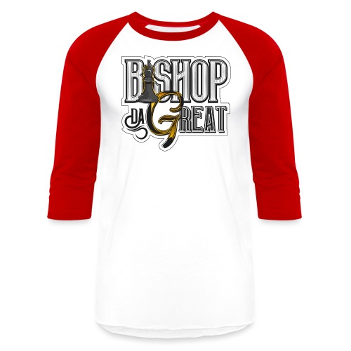 Bishop DaGreat Logo Merch - Unisex Baseball T-Shirt