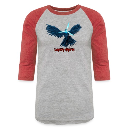 Laser Crow - Unisex Baseball T-Shirt