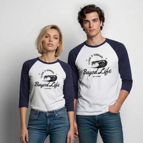 Surfing Lifestyle - Unisex Baseball T-Shirt