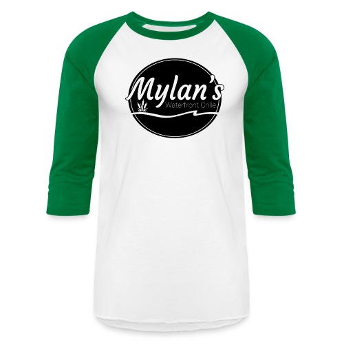mylans logo 2 - Unisex Baseball T-Shirt