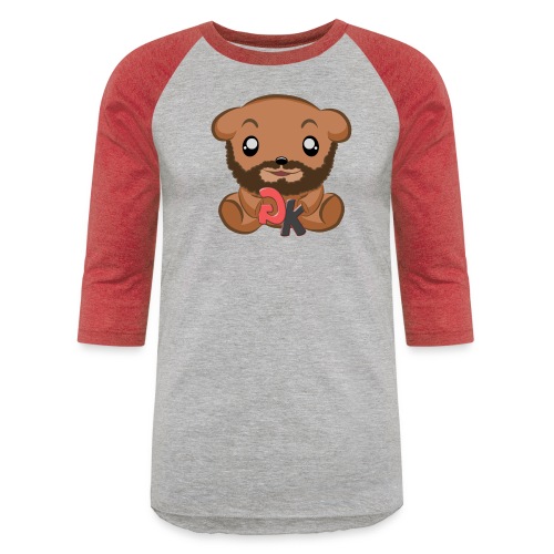 GoodKhaos Bear With GK - Unisex Baseball T-Shirt