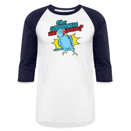 KAE OMG WHAT HAPPENED - Unisex Baseball T-Shirt