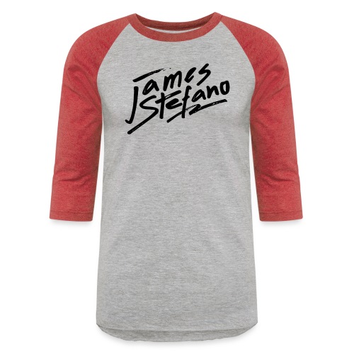 James Stefano 2017 Merchandise Black Logo - Unisex Baseball T-Shirt