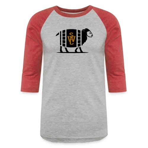 Whiskey Sheep - Unisex Baseball T-Shirt