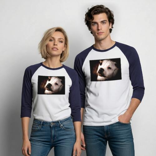 AmericanBullodog (Maybel) - Unisex Baseball T-Shirt