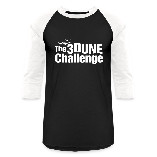 The 3 Dune Challenge - Unisex Baseball T-Shirt