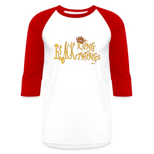 Black King - Unisex Baseball T-Shirt