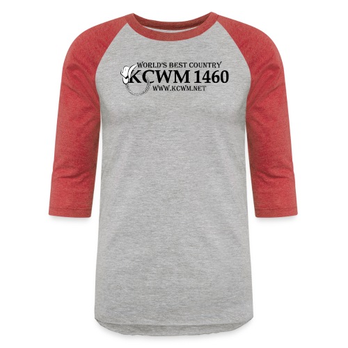 KCWM Logo - Unisex Baseball T-Shirt