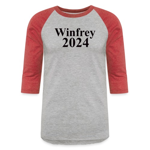 Winfrey 2024 - Unisex Baseball T-Shirt