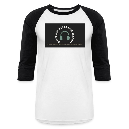 Outlaw Alliance Radio Logo 2022 - Unisex Baseball T-Shirt