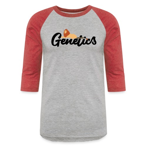 Lion Genetics - Unisex Baseball T-Shirt