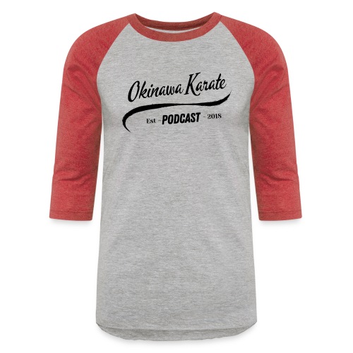 Okinawa Karate Podcast Baseball Design - Unisex Baseball T-Shirt