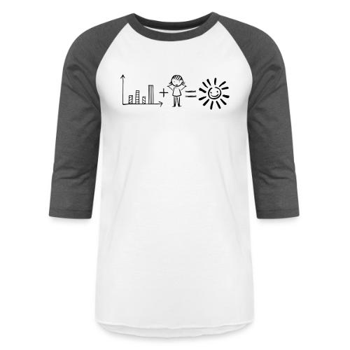Data Plus People - Unisex Baseball T-Shirt