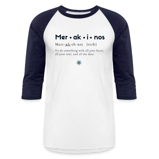 Merakinos definition with logo