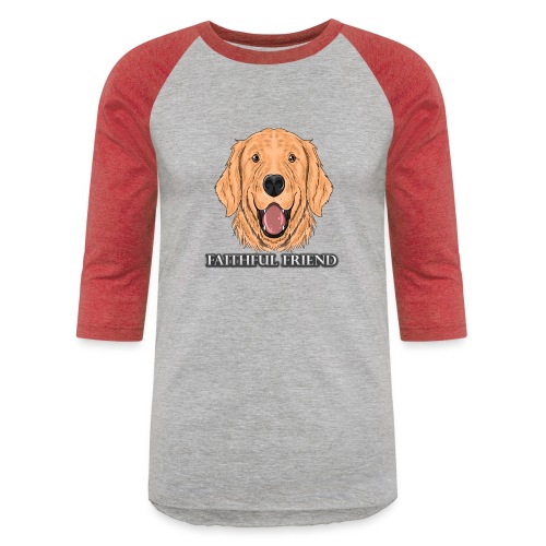faithful friend - Unisex Baseball T-Shirt