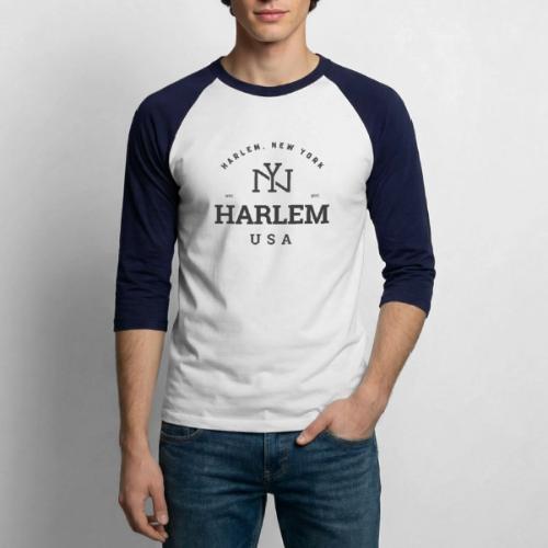 Harlem NY USA - Unisex Baseball T-Shirt