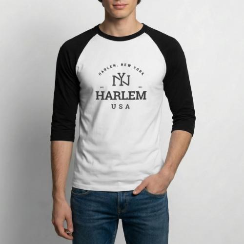 Harlem NY USA - Unisex Baseball T-Shirt