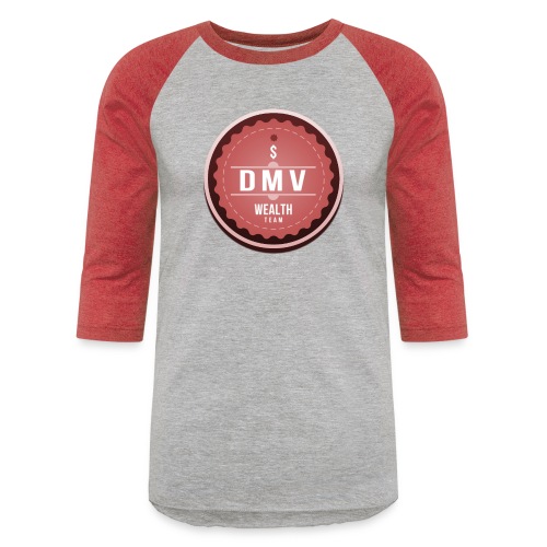 DMV Red Ball - Unisex Baseball T-Shirt