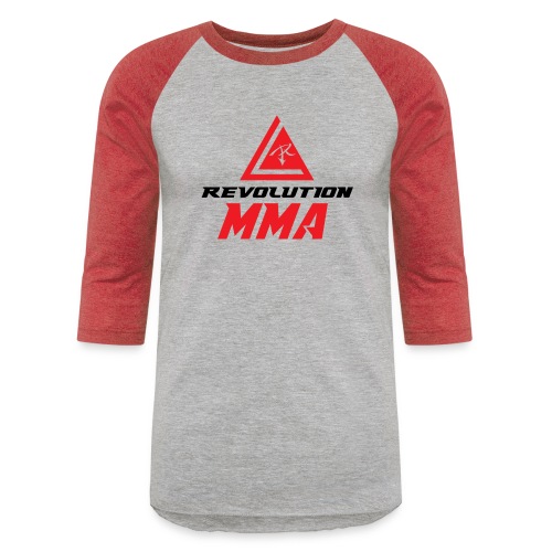 Revolution MMA Logo - Unisex Baseball T-Shirt