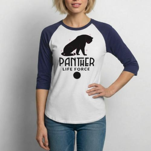 Panther Life Force - Unisex Baseball T-Shirt