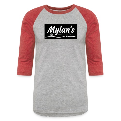 mylans logo 1 - Unisex Baseball T-Shirt