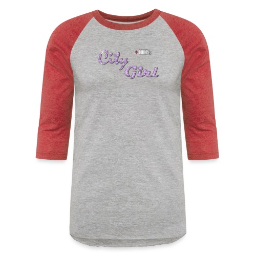 elegant girl - Unisex Baseball T-Shirt