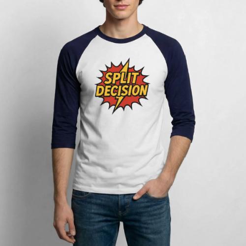 SD SUPER HERO LOGO 1 - Unisex Baseball T-Shirt