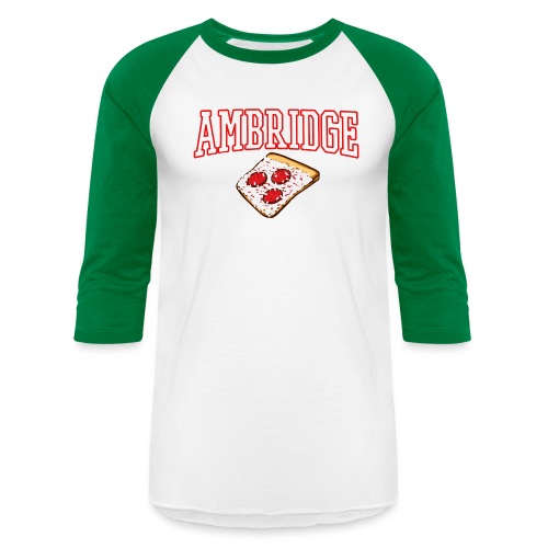 Ambridge Pizza - Unisex Baseball T-Shirt