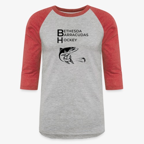 BBH Series Large Black Logo - Unisex Baseball T-Shirt