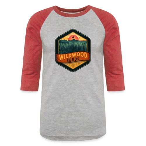 Wildwood Seed Field - Unisex Baseball T-Shirt