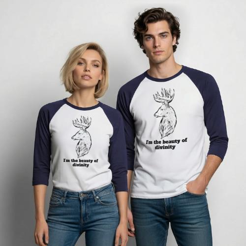 I'm The Beauty Of Divinity - Unisex Baseball T-Shirt