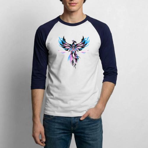 Transflag Phoenix - Unisex Baseball T-Shirt