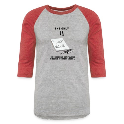 Obsessive Compulsive Shelling Disorder - Unisex Baseball T-Shirt