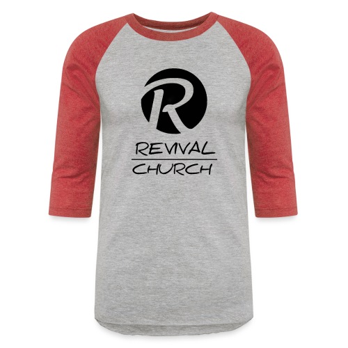 Revival Church Original Logo - Unisex Baseball T-Shirt