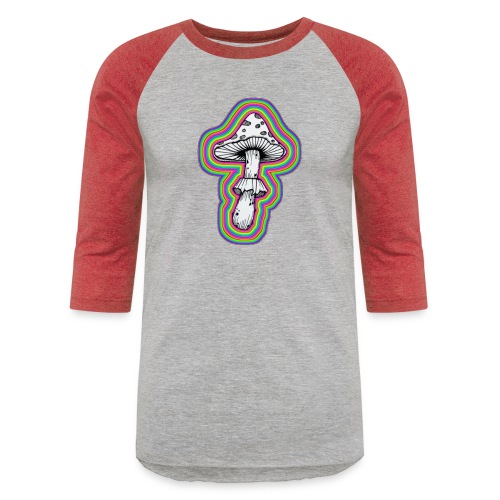 magic mushroom - Unisex Baseball T-Shirt