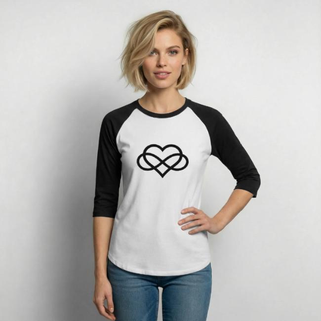 Infinity Heart (black)