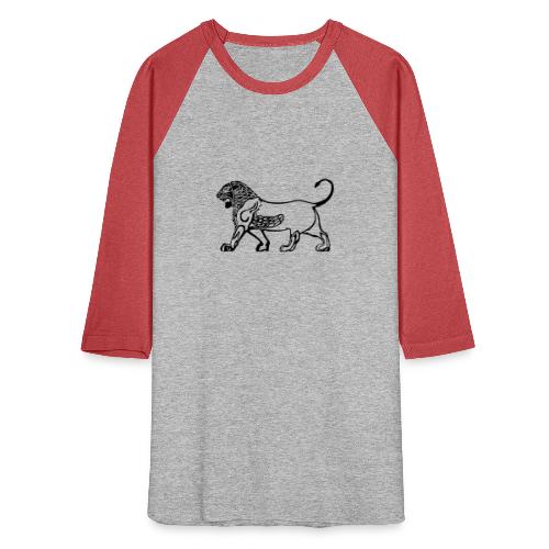 Lion in Parseh L1 - Unisex Baseball T-Shirt