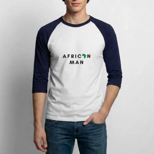 African Man - Unisex Baseball T-Shirt