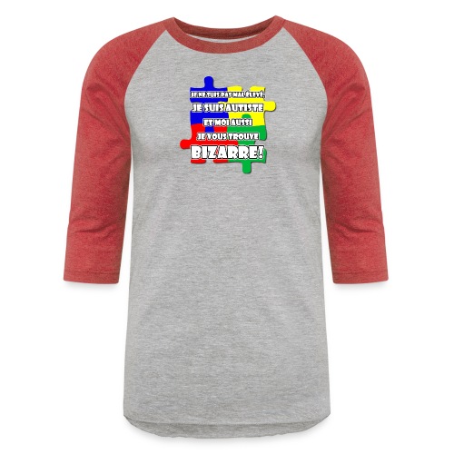 autisme - Unisex Baseball T-Shirt