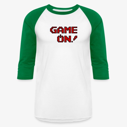 Game On.png - Unisex Baseball T-Shirt