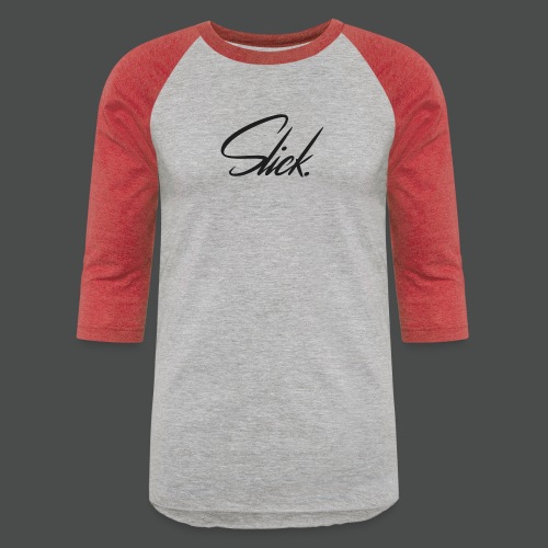 Slick Logo - Unisex Baseball T-Shirt