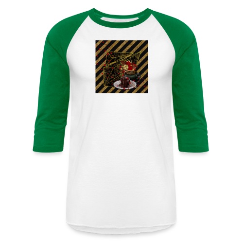 Angela's Valentine Vignette - Unisex Baseball T-Shirt