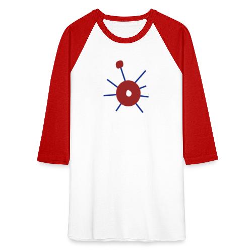 Símbolo Taíno - Unisex Baseball T-Shirt