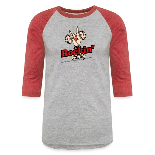 Rockin' Vitality - Unisex Baseball T-Shirt