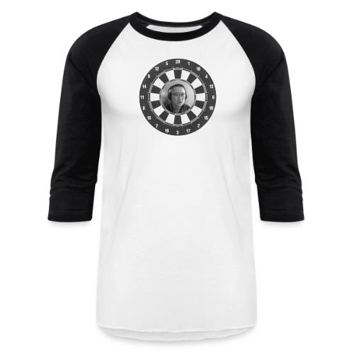 Producer Jay on a Dartboard - Unisex Baseball T-Shirt