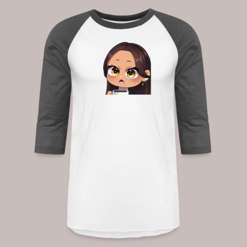 Avira Savio Chibi (Coffee) - Unisex Baseball T-Shirt