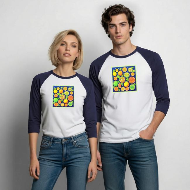 Fresh Citrus Slice Pattern