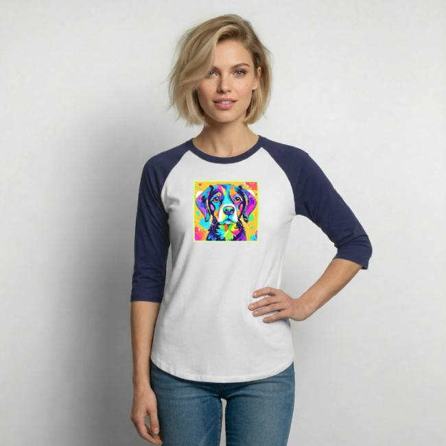Rainbow Dog Portrait Design