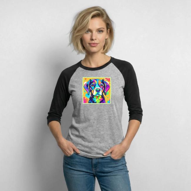 Rainbow Dog Portrait Design
