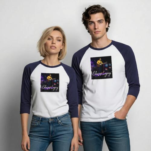 Elainee Live - Unisex Baseball T-Shirt